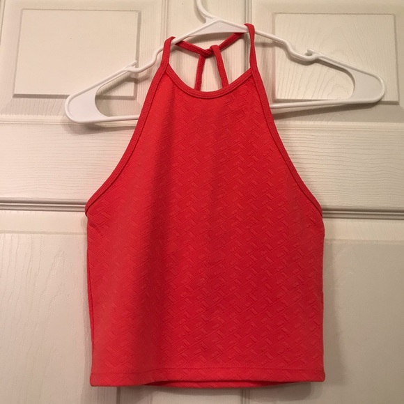 Coral Halter Top - Picture 1 of 1